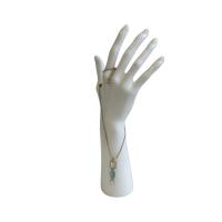 Female Mannequin Hand Display - 27cm White Plastic