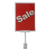 A4 Acrylic Signholder with Thumb Clamp