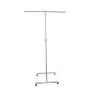 Clothes Rack 2-Arm Waterpipe rack - White