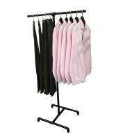 Clothes Rack 2-Arm Waterpipe Rack- Black