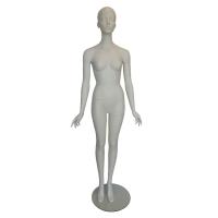 Female Full Body  Mannequin featuring Stiletto Shoe Molds - Matt White Pose Ivy #1