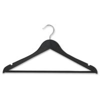 Coat Hangers Black Wooden - PACK OF 10