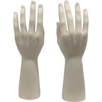 Male Mannequin Hands Display - White - Sold as a set of 2