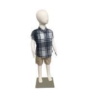 Large Child Flexible Mannequin Full Body Standing with Metal Stand - Fabric