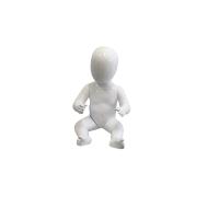Baby Mannequin Full Body Seated Pose - Gloss White