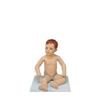 Toddler Realistic Mannequin Full Body Seated - Skin Colour