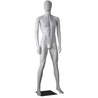 Male Mannequin Full Body on Metal Stand - Wide Leg Stance
