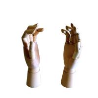 Female Mannequin Adjustable Hands Display - Wooden
